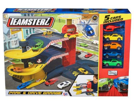 TEAMSTERZ mängukomplekt Park & drive garaaž