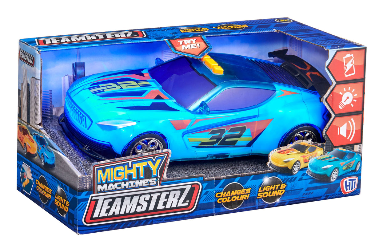 TEAMSTERZ Mighty Machine värvi muutev auto heli ja valgusega, 25 cm