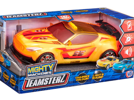 TEAMSTERZ Mighty Machine värvi muutev auto heli ning valgusega, 25 cm