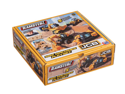 JCB MINIMASINAD Sõidukite mängukomplekt liivaga