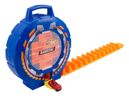 TEAMSTERZ mängukomplekt Rattakujuline autotransporter