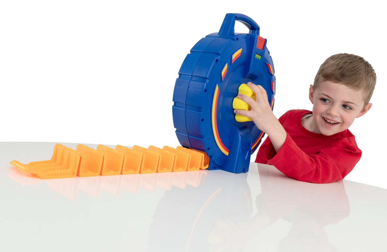 TEAMSTERZ mängukomplekt Rattakujuline autotransporter