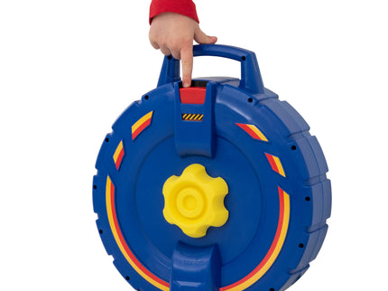 TEAMSTERZ mängukomplekt Rattakujuline autotransporter