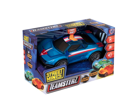 TEAMSTERZ Mighty Machine valgustusega auto, 12,5 cm