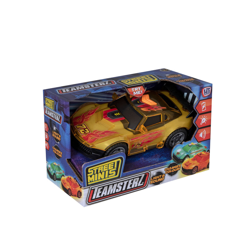 TEAMSTERZ Mighty Machine valgustusega auto, 12,5 cm