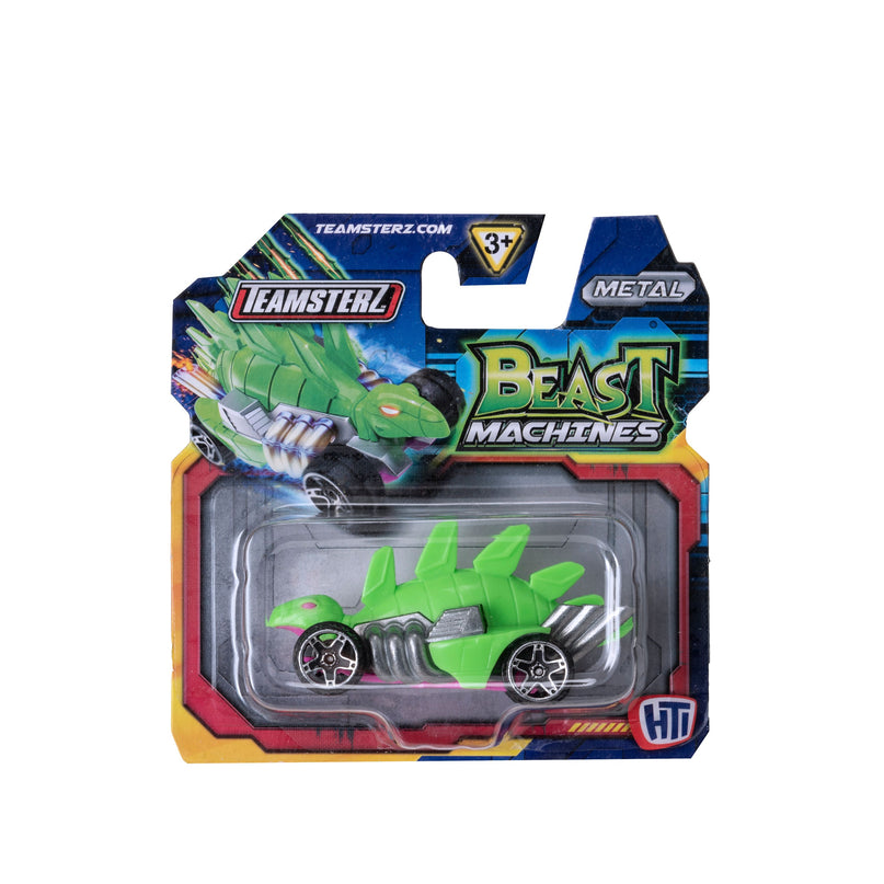 TEAMSTERZ Beast Machine metallist sõiduk, 7,5 cm