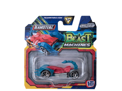 TEAMSTERZ Beast Machine metallist sõiduk, 7,5 cm