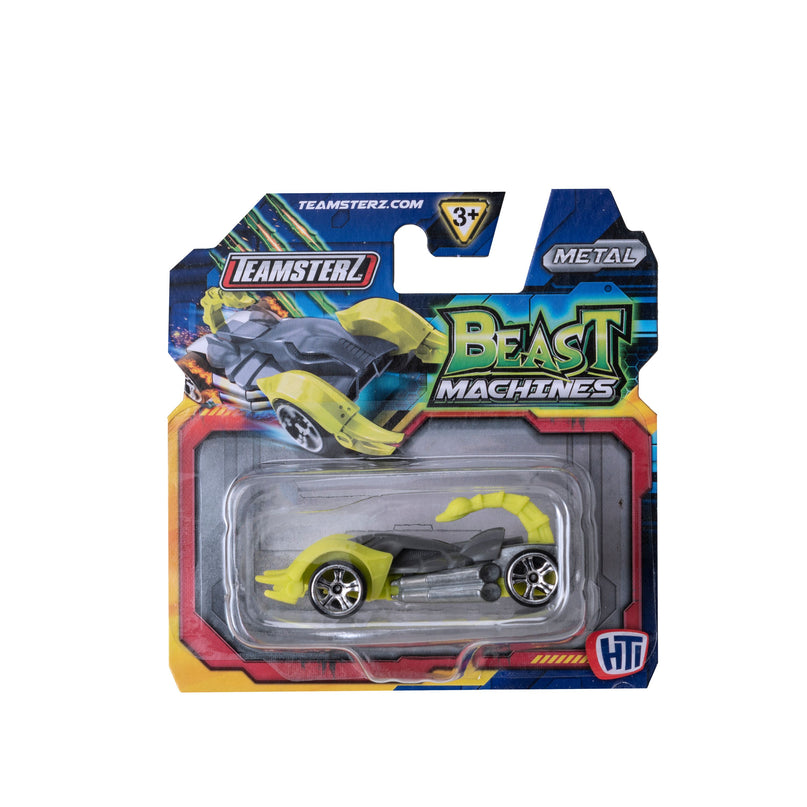 TEAMSTERZ Beast Machine metallist sõiduk, 7,5 cm