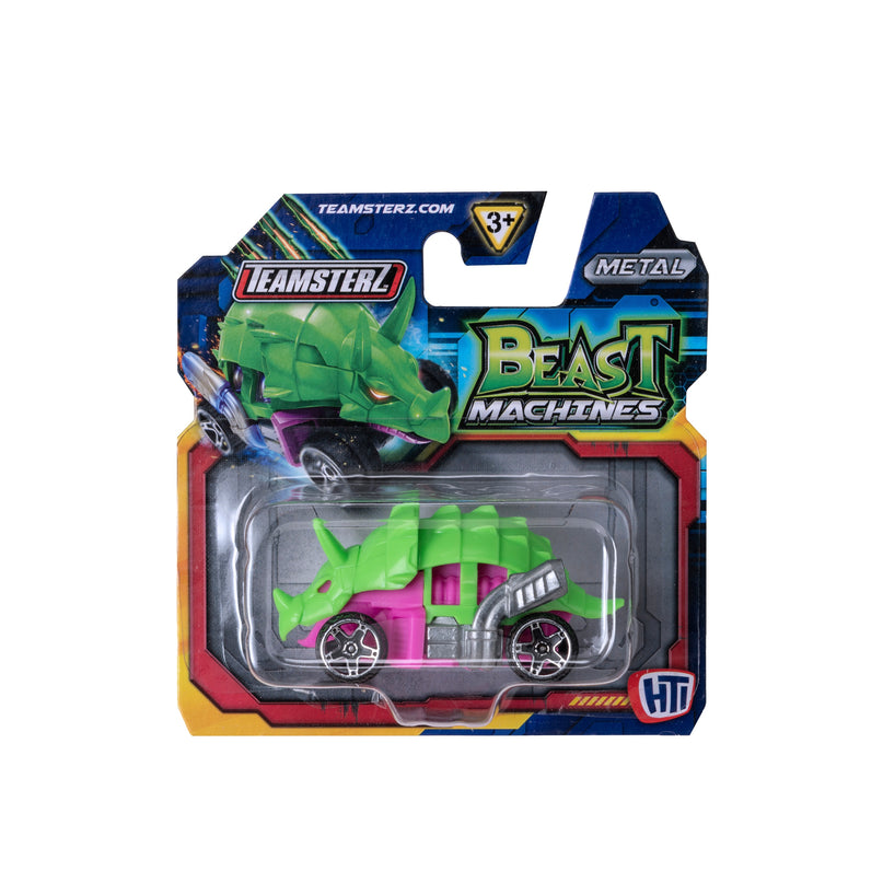 TEAMSTERZ Beast Machine metallist sõiduk, 7,5 cm