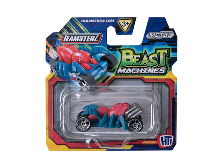 TEAMSTERZ Beast Machine metallist sõiduk, 7,5 cm