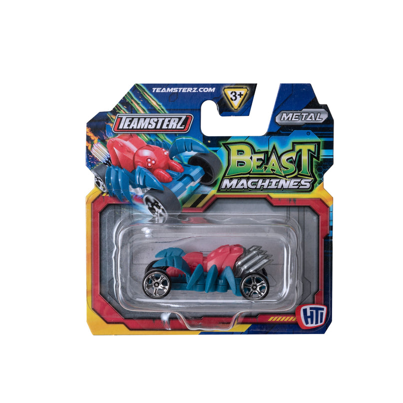 TEAMSTERZ Beast Machine metallist sõiduk, 7,5 cm