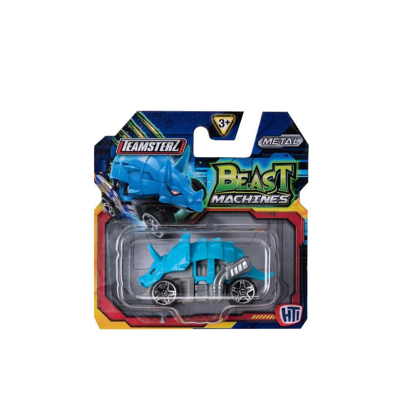 TEAMSTERZ Beast Machine metallist sõiduk, 7,5 cm