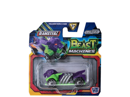 TEAMSTERZ Beast Machine metallist sõiduk, 7,5 cm