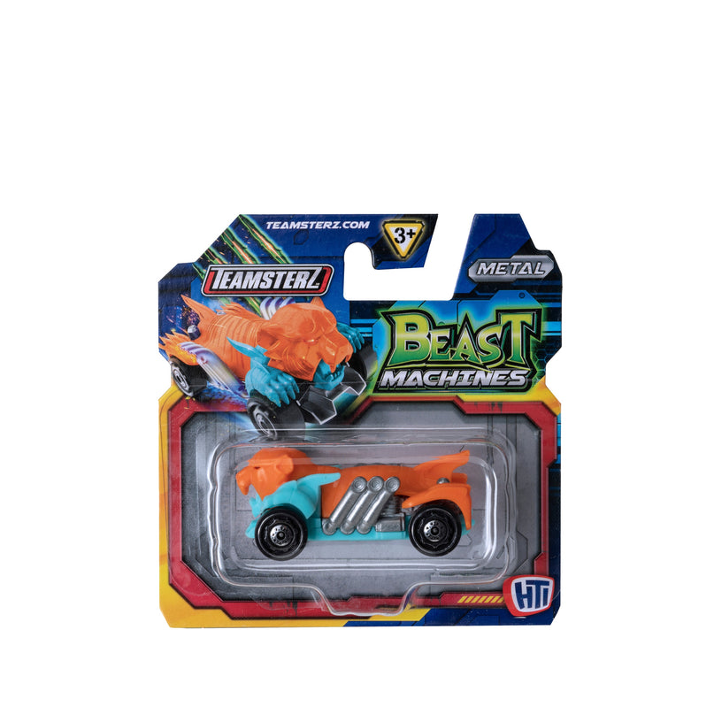 TEAMSTERZ Beast Machine metallist sõiduk, 7,5 cm