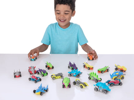 TEAMSTERZ Beast Machine metallist sõiduk, 7,5 cm