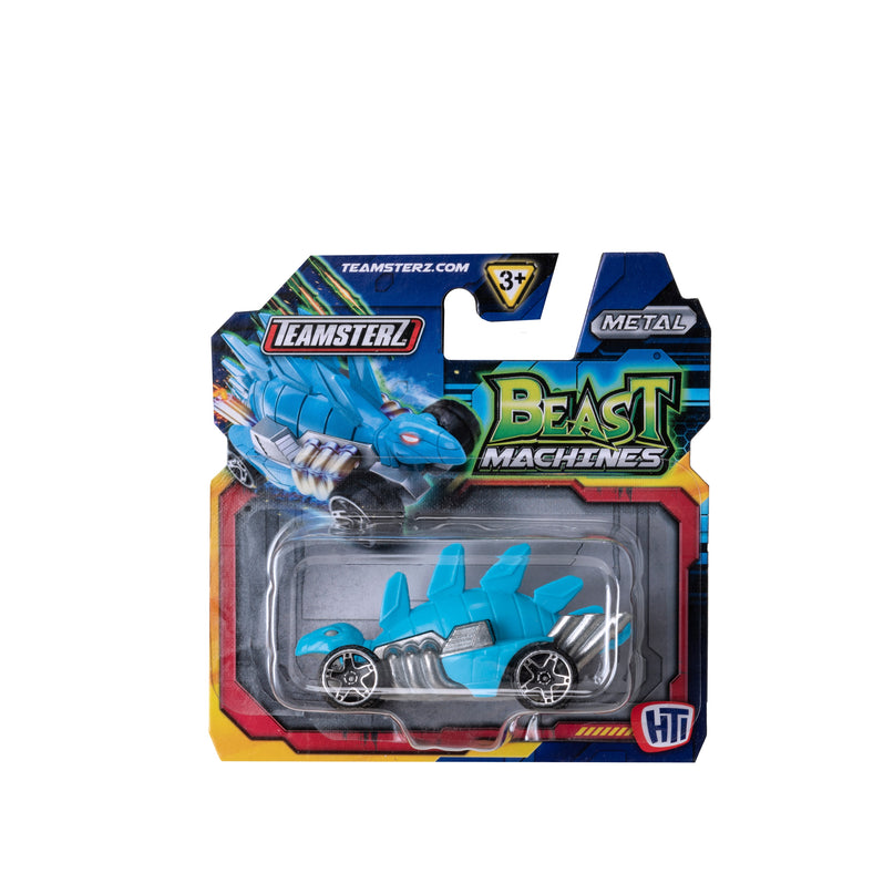 TEAMSTERZ Beast Machine metallist sõiduk, 7,5 cm