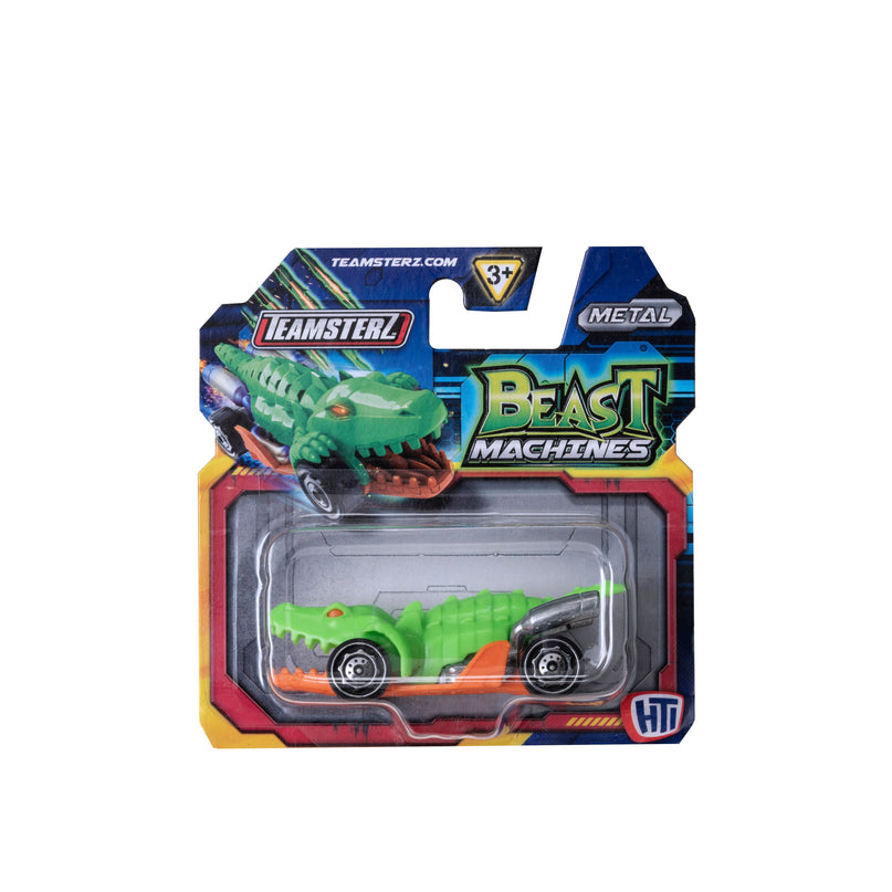 TEAMSTERZ Beast Machine metallist sõiduk, 7,5 cm