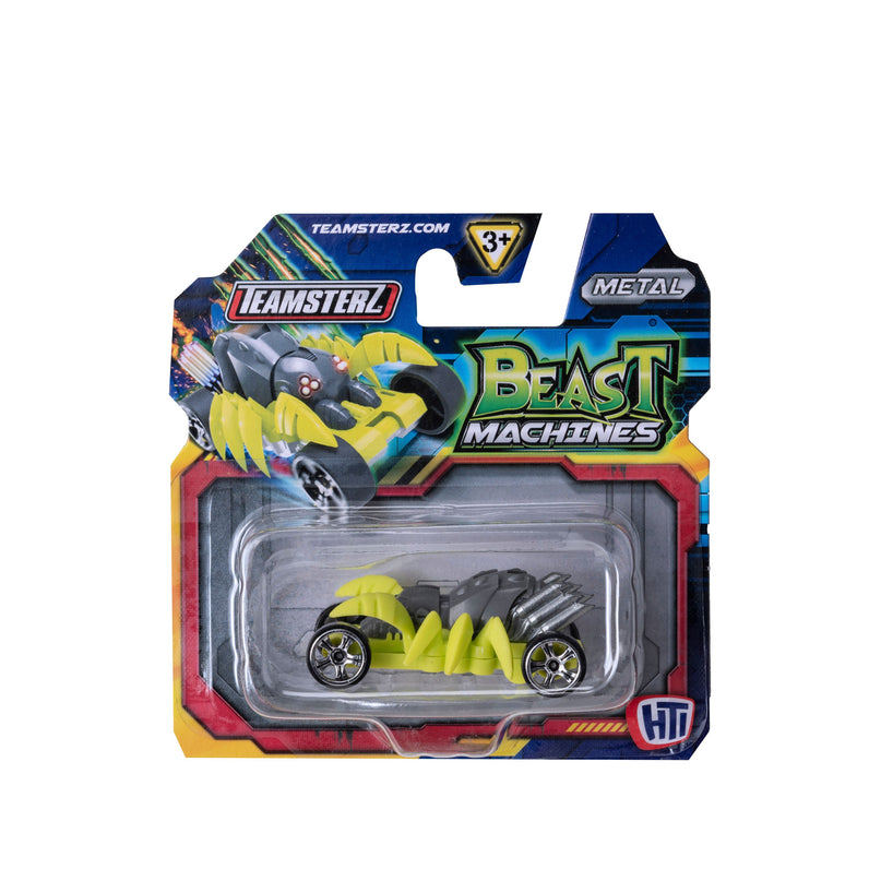 TEAMSTERZ Beast Machine metallist sõiduk, 7,5 cm