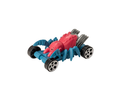 TEAMSTERZ Beast Machine metallist sõiduk, 7,5 cm