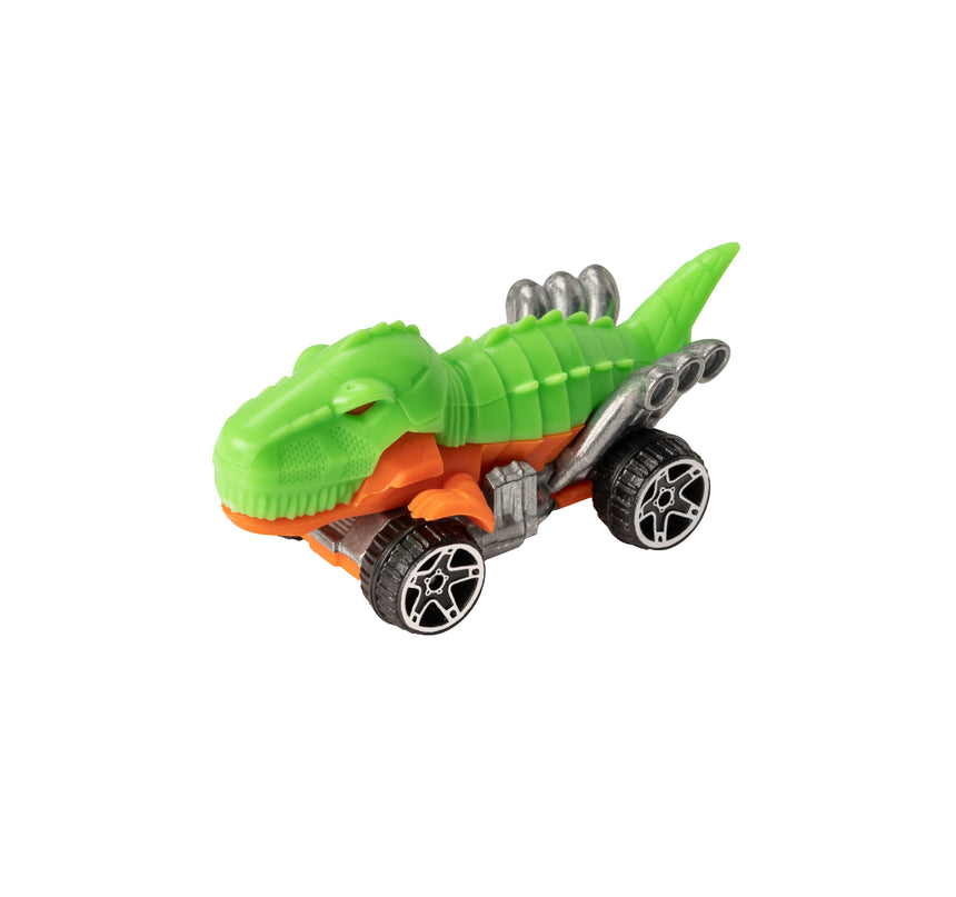 TEAMSTERZ Beast Machine metallist sõiduk, 7,5 cm