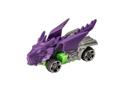 TEAMSTERZ Beast Machine metallist sõiduk, 7,5 cm