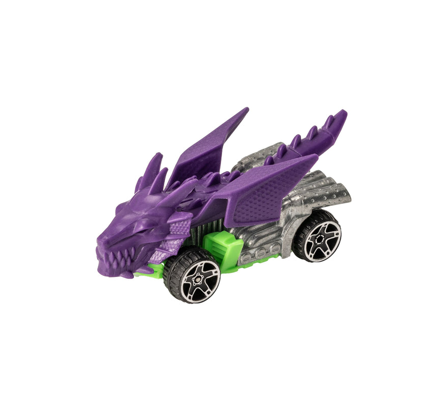 TEAMSTERZ Beast Machine metallist sõiduk, 7,5 cm