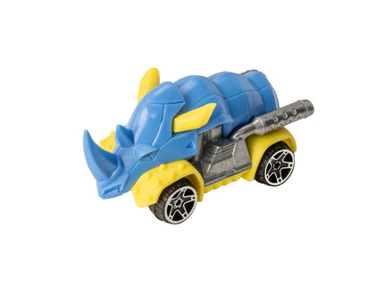 TEAMSTERZ Beast Machine metallist sõiduk, 7,5 cm