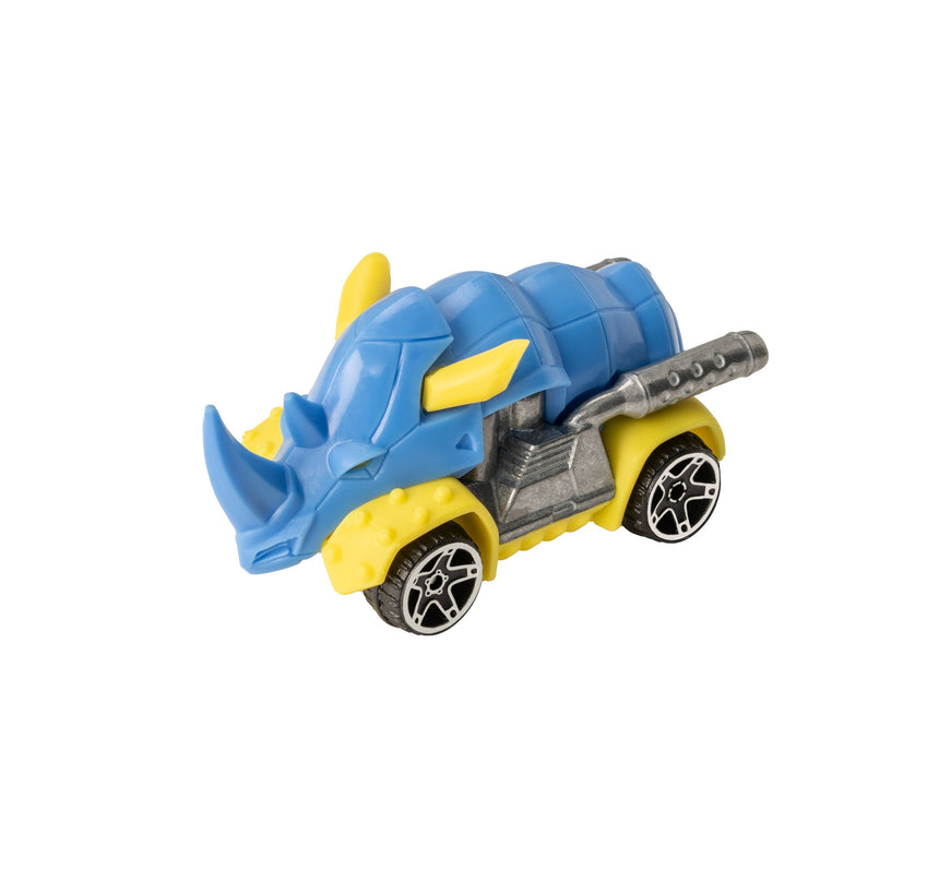 TEAMSTERZ Beast Machine metallist sõiduk, 7,5 cm