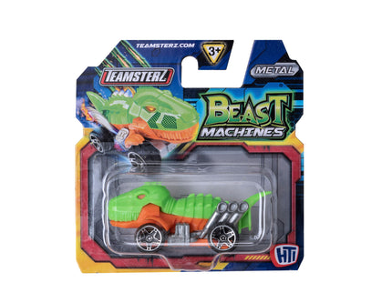 TEAMSTERZ Beast Machine metallist sõiduk, 7,5 cm