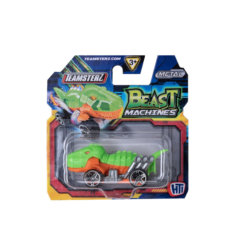 TEAMSTERZ Beast Machine metallist sõiduk, 7,5 cm