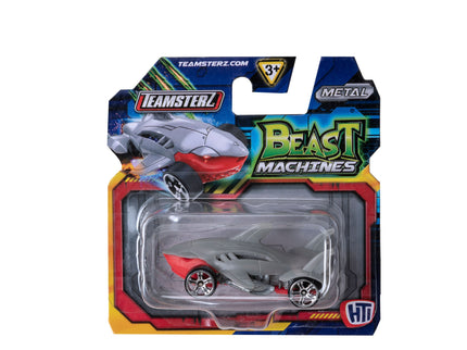 TEAMSTERZ Beast Machine metallist sõiduk, 7,5 cm