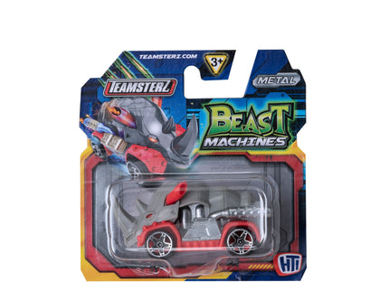 TEAMSTERZ Beast Machine metallist sõiduk, 7,5 cm