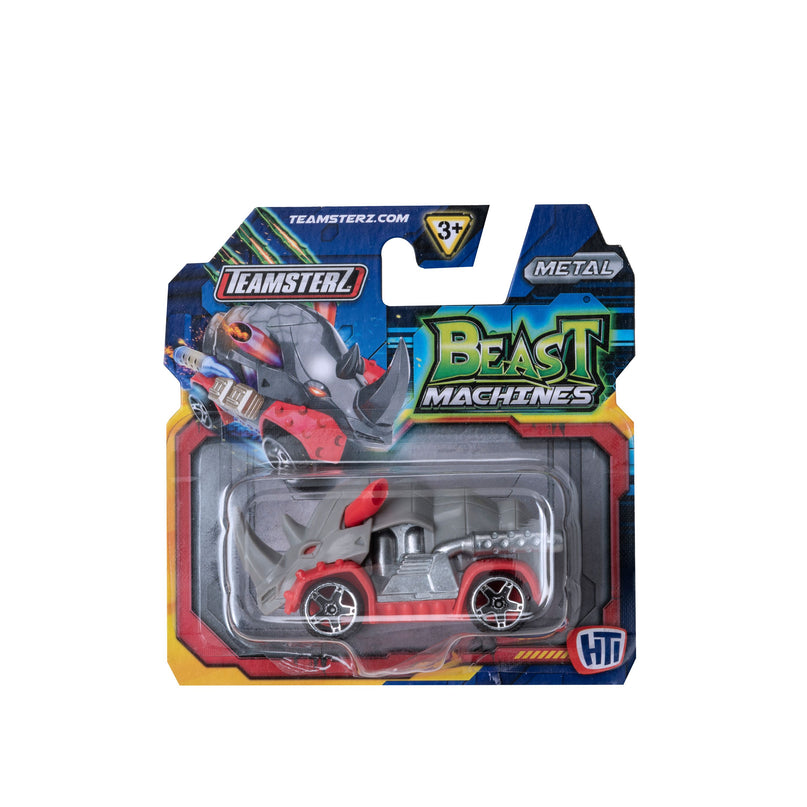 TEAMSTERZ Beast Machine metallist sõiduk, 7,5 cm
