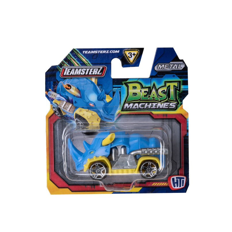 TEAMSTERZ Beast Machine metallist sõiduk, 7,5 cm