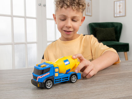 TEAMSTERZ Mighty Machines betooniauto valguse ja heliga, 12,5 cm