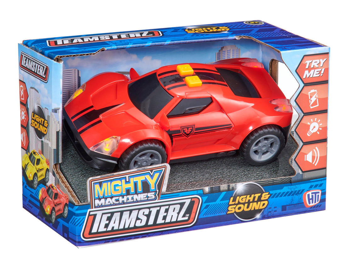 TEAMSTERZ Mighty Machines superauto valguse ja heliga, 12,5 cm