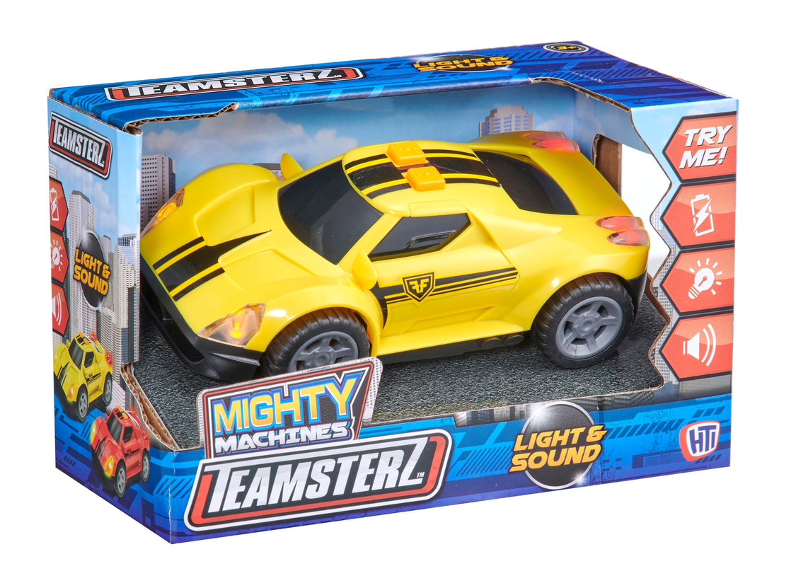 TEAMSTERZ Mighty Machines superauto valguse ja heliga, 12,5 cm
