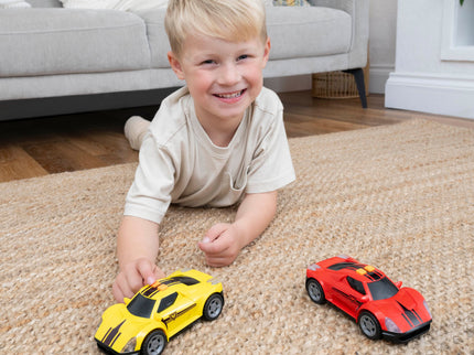 TEAMSTERZ Mighty Machines superauto valguse ja heliga, 12,5 cm