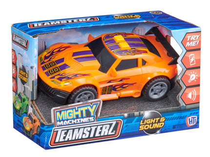 TEAMSTERZ Mighty Machines tänavaauto valguse ja heliga, 12,5 cm