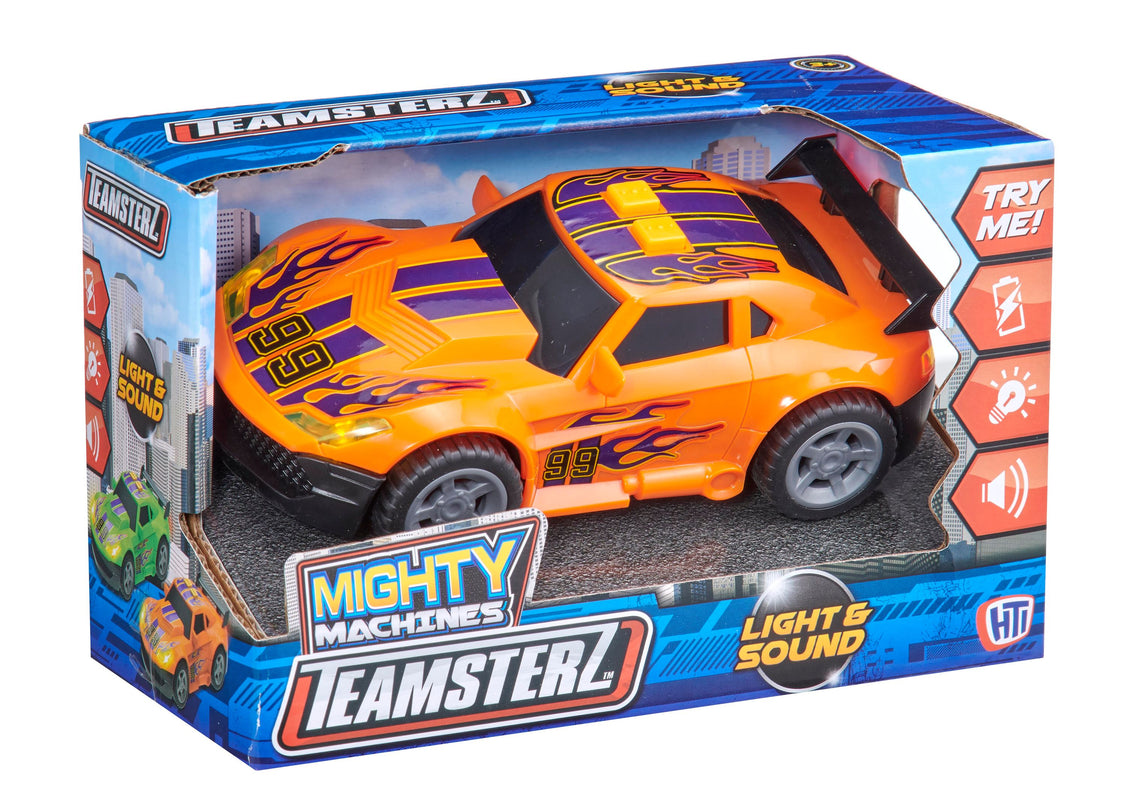 TEAMSTERZ Mighty Machines tänavaauto valguse ja heliga, 12,5 cm