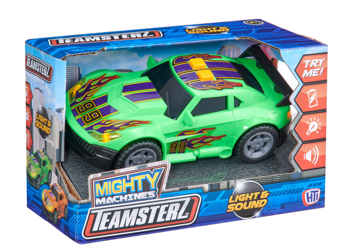 TEAMSTERZ Mighty Machines tänavaauto valguse ja heliga, 12,5 cm