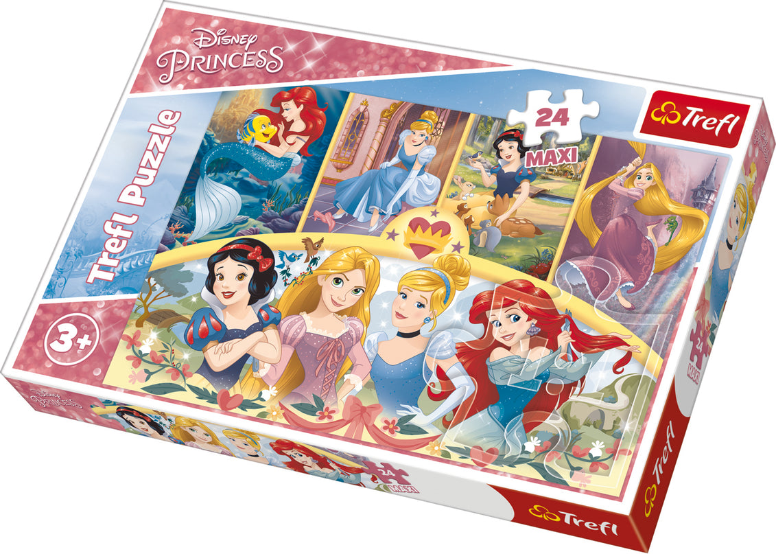 TREFL DISNEY PRINCESS Maxi Pusle Printsessid, 24 osa