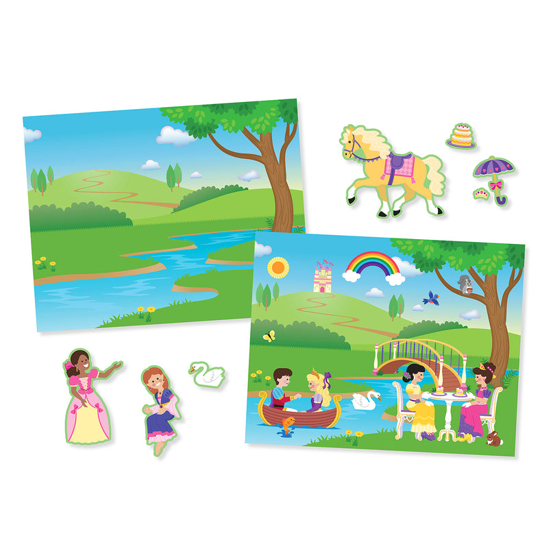 MELISSA &amp; DOUG Taaskasutatavad kleebised "Loss ja Printsess"
