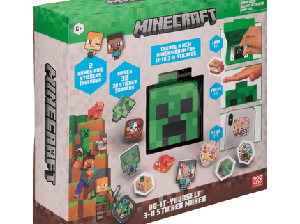 MINECRAFT DIY komplekt 3D kleebiste tegija