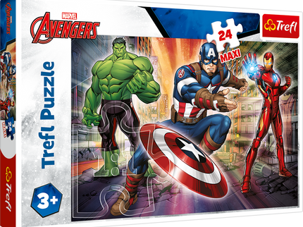 TREFL AVENGERS Maxi Pusle Tasujad, 24 osa