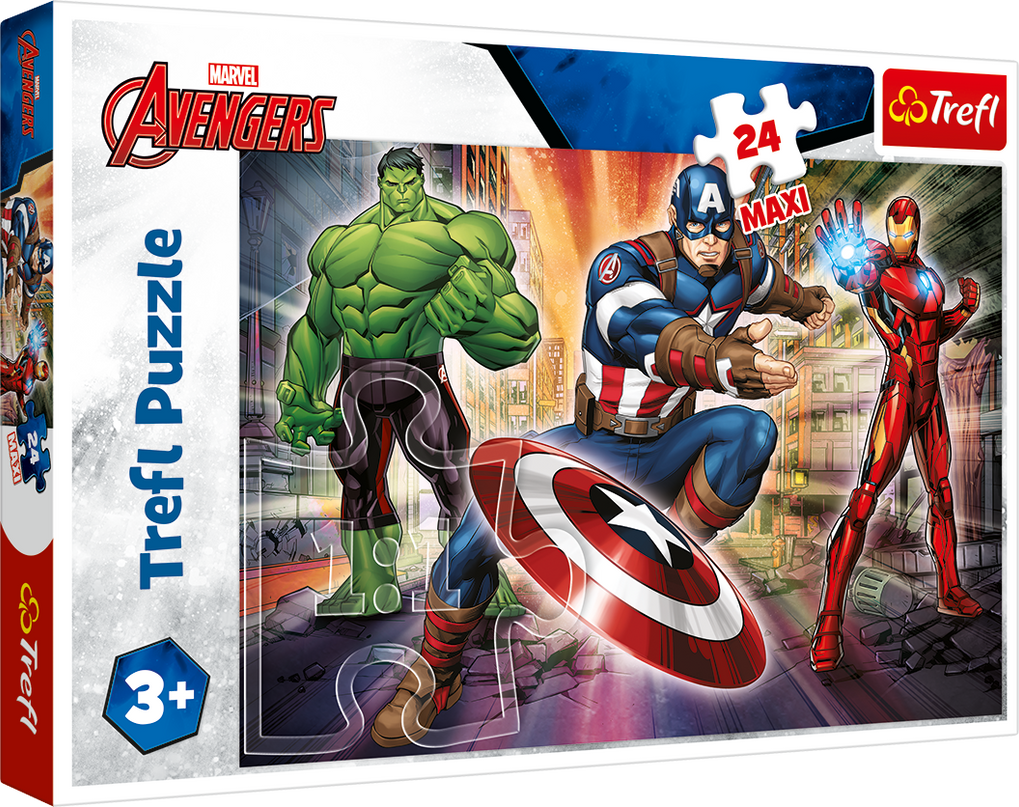 TREFL AVENGERS Maxi Pusle Tasujad, 24 osa