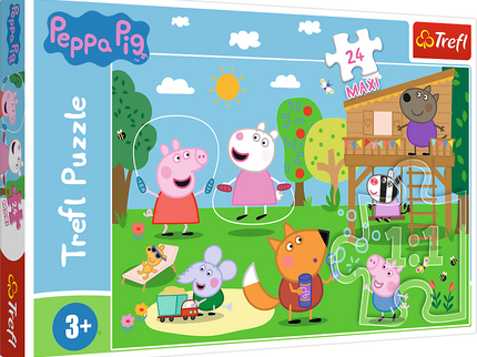 TREFL PEPPA PIG Maxi Pusle Põrsas Peppa, 24 osa