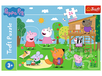 TREFL PEPPA PIG Maxi Pusle Põrsas Peppa, 24 osa