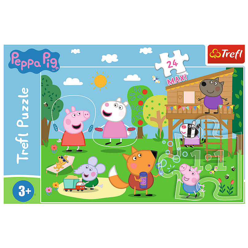 TREFL PEPPA PIG Maxi Pusle Põrsas Peppa, 24 osa
