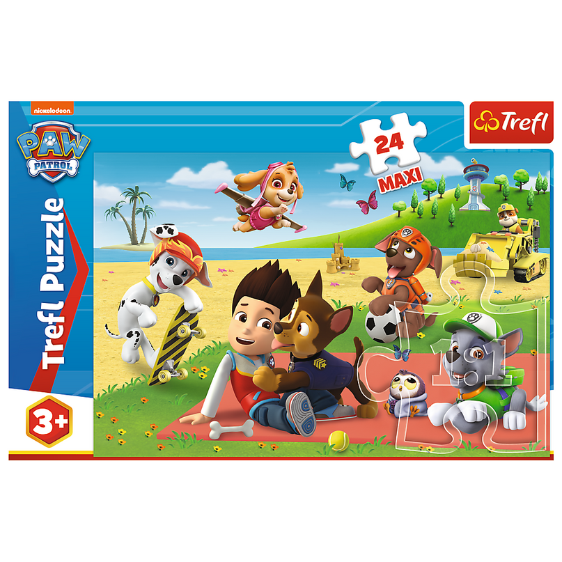 TREFL PAW PATROL Maxi Pusle Käpapatrull, 24 osa